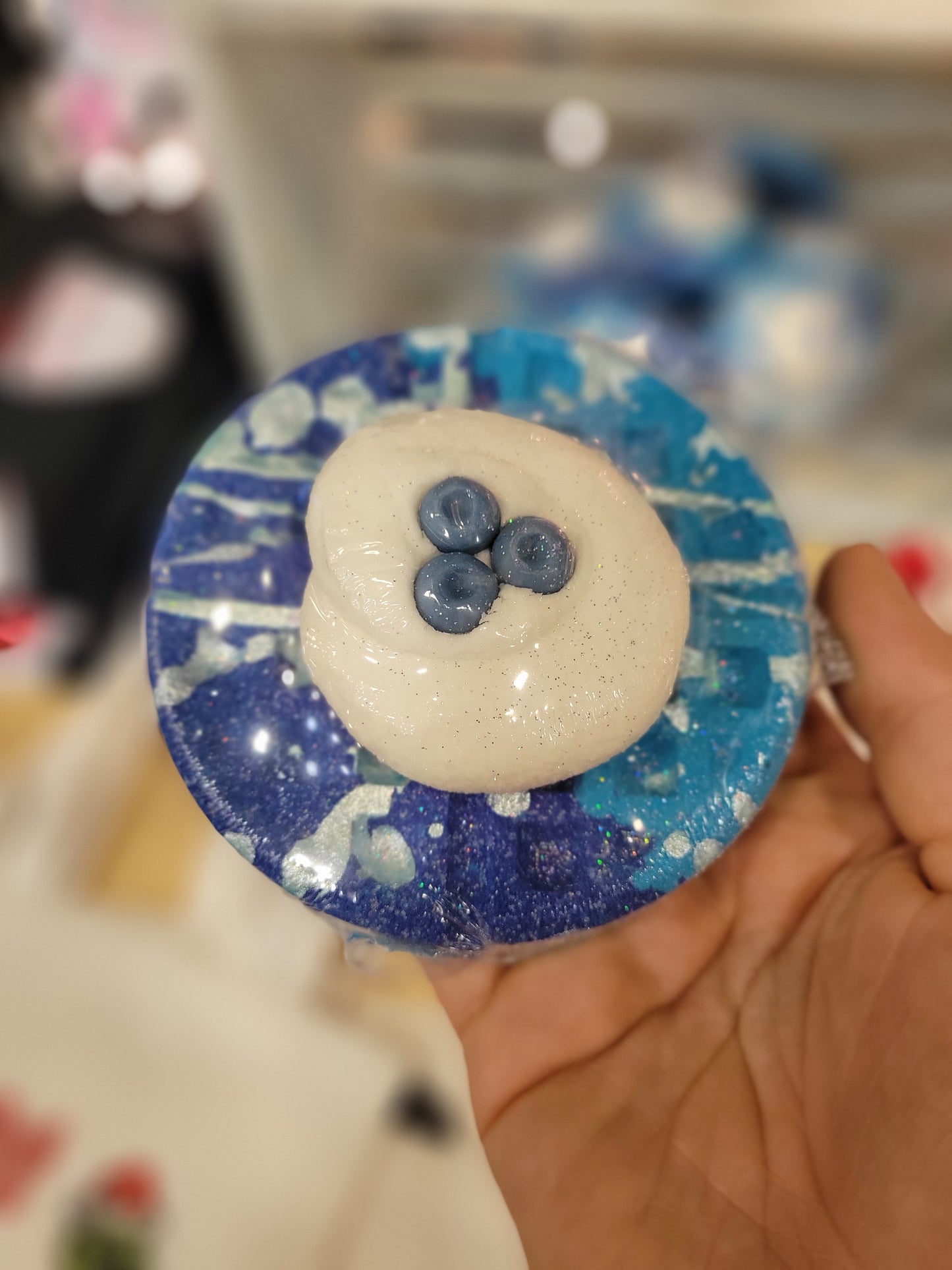 Blueberry Waffle Bath Bomb