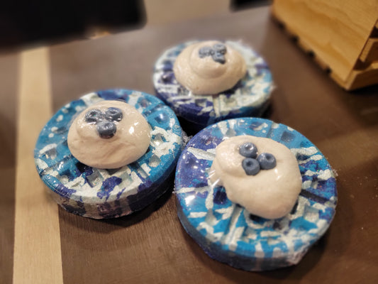 Blueberry Waffle Bath Bomb