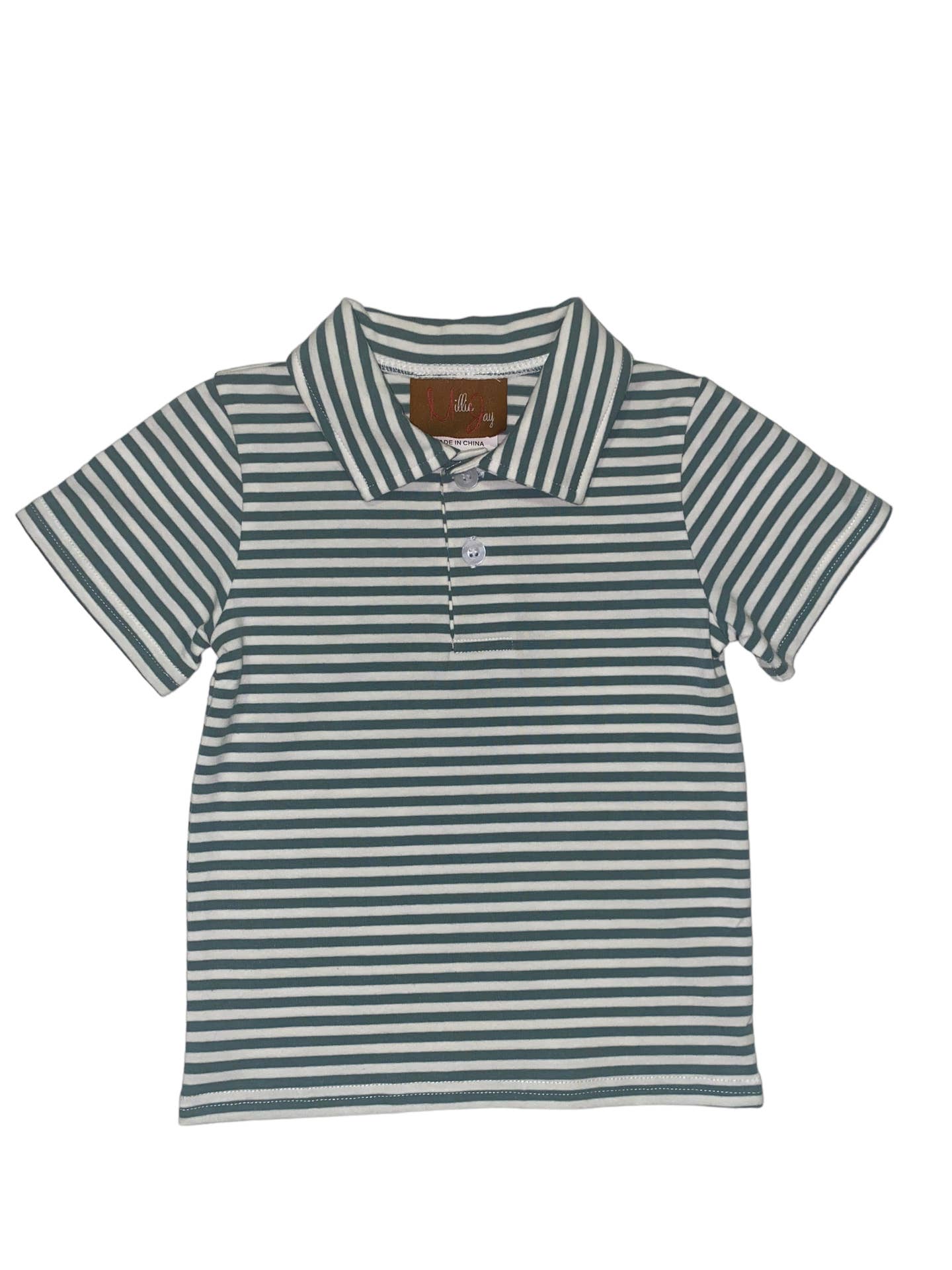 Green Stripe Bennett Shirt