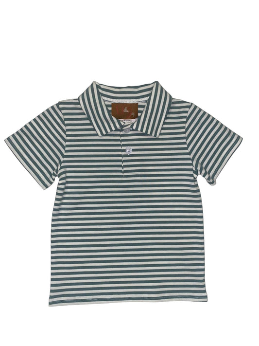 Green Stripe Bennett Shirt