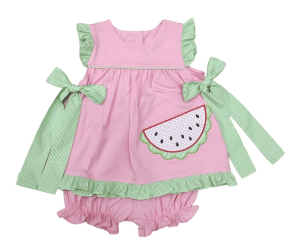 Sweet Watermelon Bloomer Set