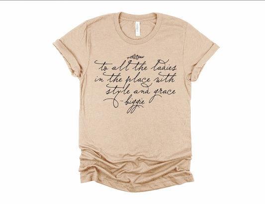 Biggie Lyrics T-shirt